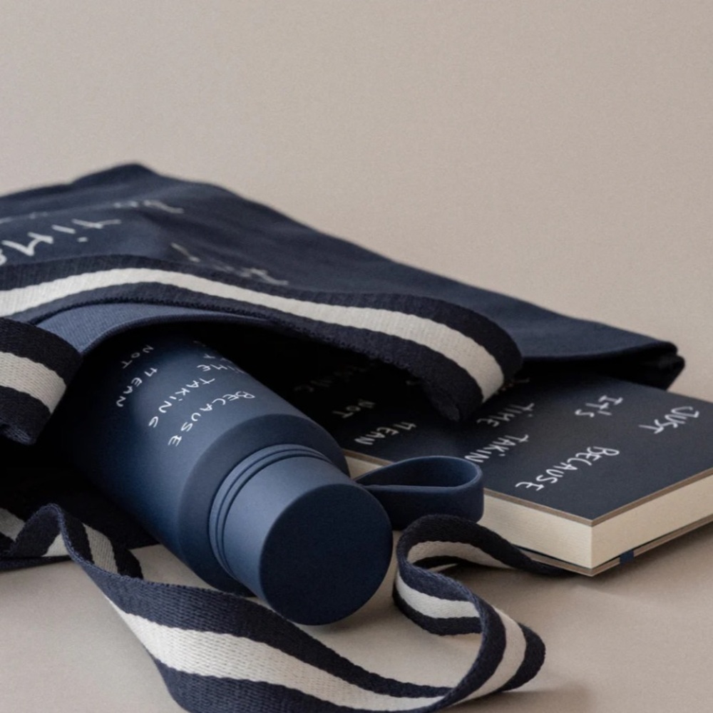 GRY MATTR X THOMAS LELU MARCHÈ TOTE - MIDNIGHT NWT - Picture 2 of 5